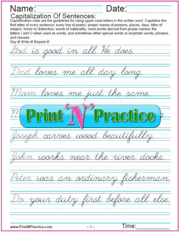 capitalization-and-punctuation-worksheets-and-rules-list