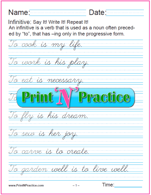 gerund-and-infinitive-with-participle-worksheets