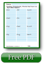 44+ Phonics Worksheets: Practice Phonograms Copywork