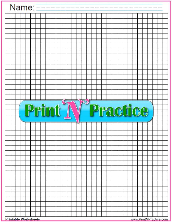 inch squares graph paper