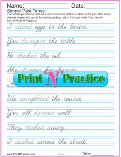 print handwriting paper