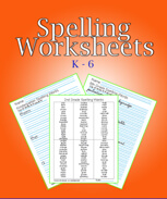 Spelling and handwriting worksheets download