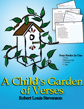 See our PrintNPractice Child's Garden printable worksheets samples. Cover of A Child's Garden Of Worksheets