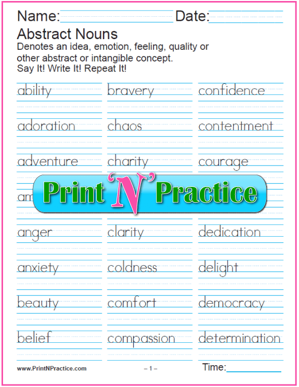 abstract-noun-worksheets-grade-3-worksheets-master