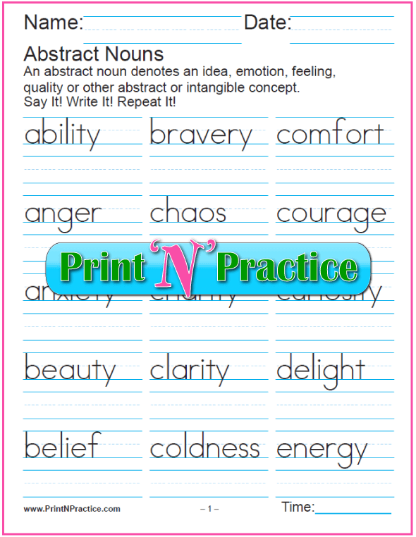 abstract-noun-worksheets-grade-3-worksheets-master