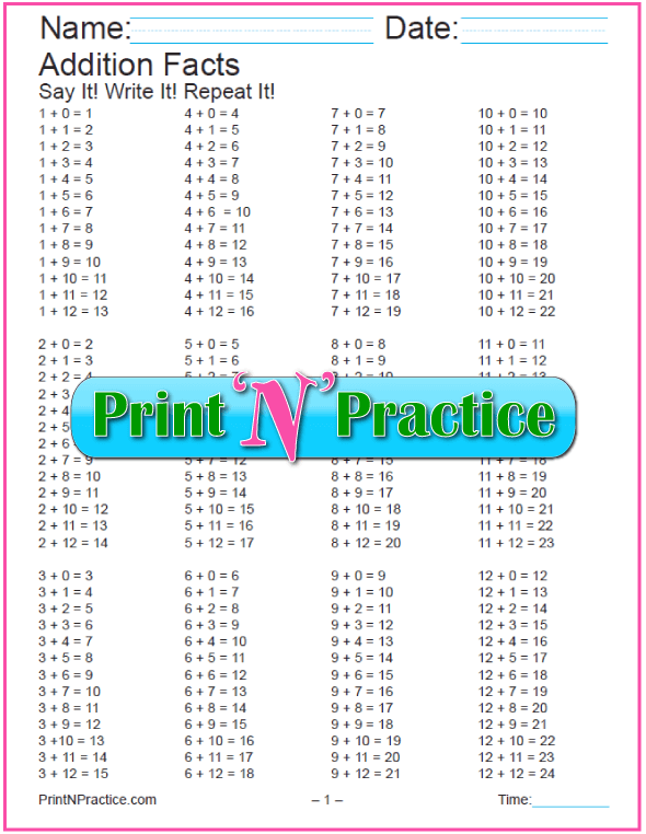 addition-facts-worksheet-for-kindergarten