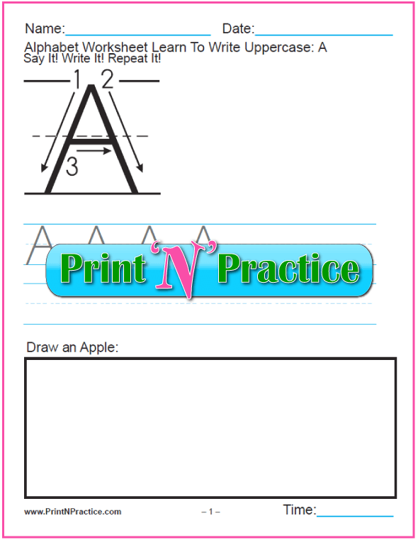 20+ Handwriting Descenders Worksheet