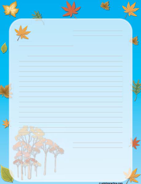 11 Best Printable Lined Paper With Borders - printablee.com