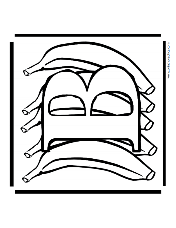 B For Banana Printable Alphabet