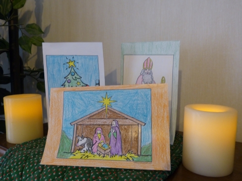 Printable Christmas Coloring Pages To Print - Printable Cards, too.