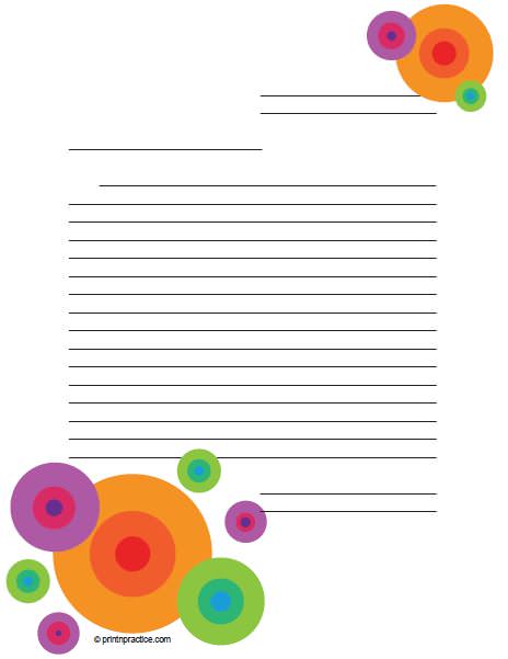 Free Printable Stationery and Writing Paper