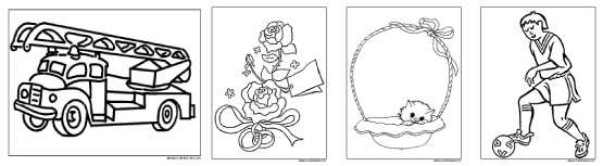 Printable Kids Coloring Pages