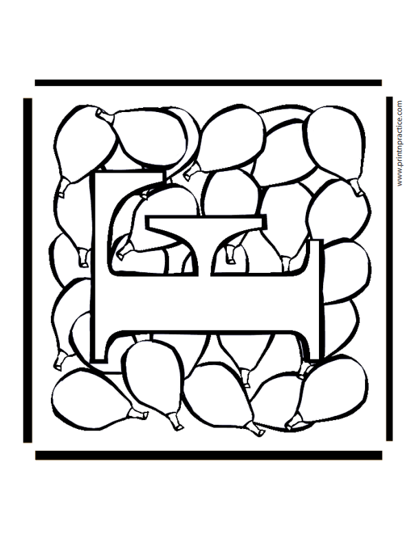 full alphabet coloring page  Alfabeto para impressão, Páginas de