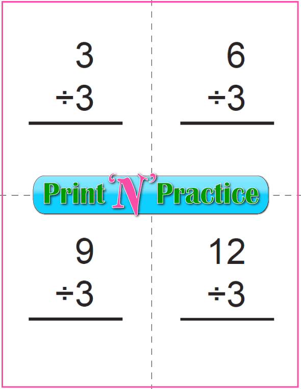 50 Third Grade Division Worksheets ⭐ Kids Printable Division Practice