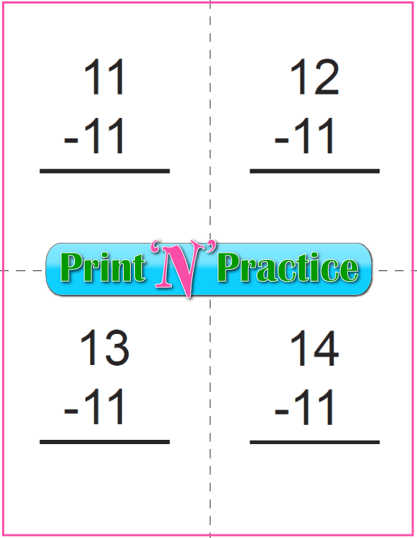 50 kindergarten subtraction worksheets practice for kids