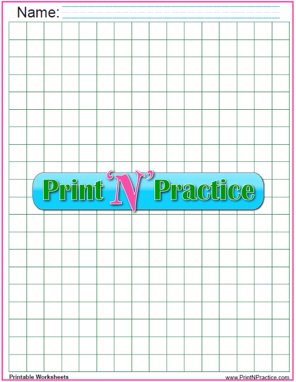 Green half inch graph paper downloads.