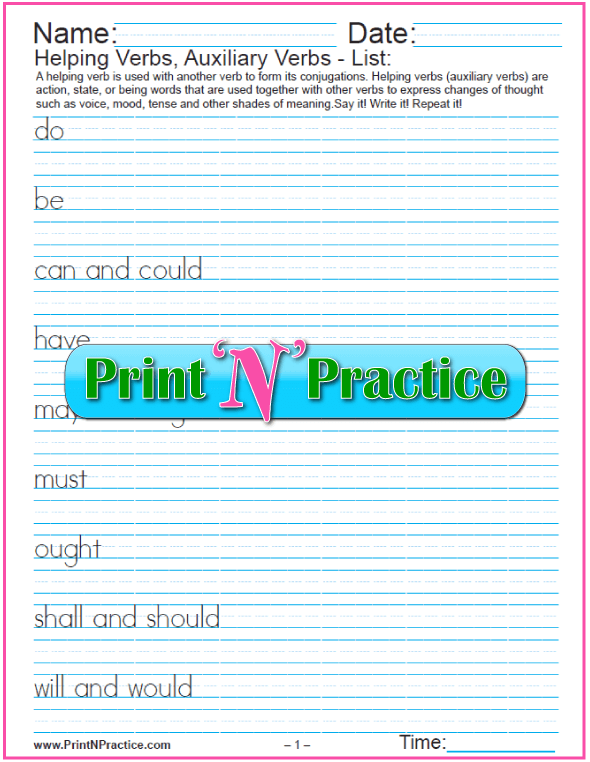 grade-3-grammar-topic-14-helping-verbs-worksheets-lets-share-knowledge