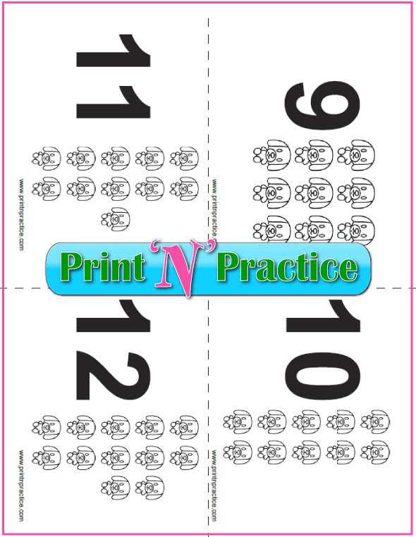 kindergarten math flash cards print kindergarten math flash cards print