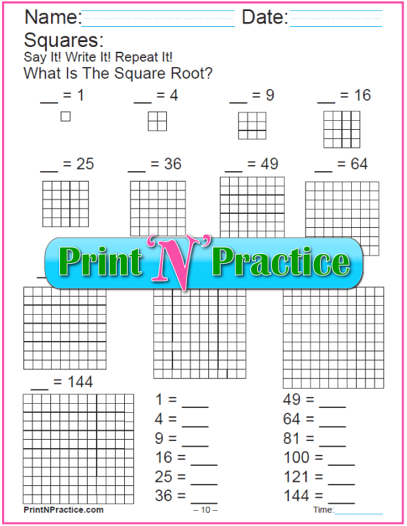18 Exponent Worksheets For Practice