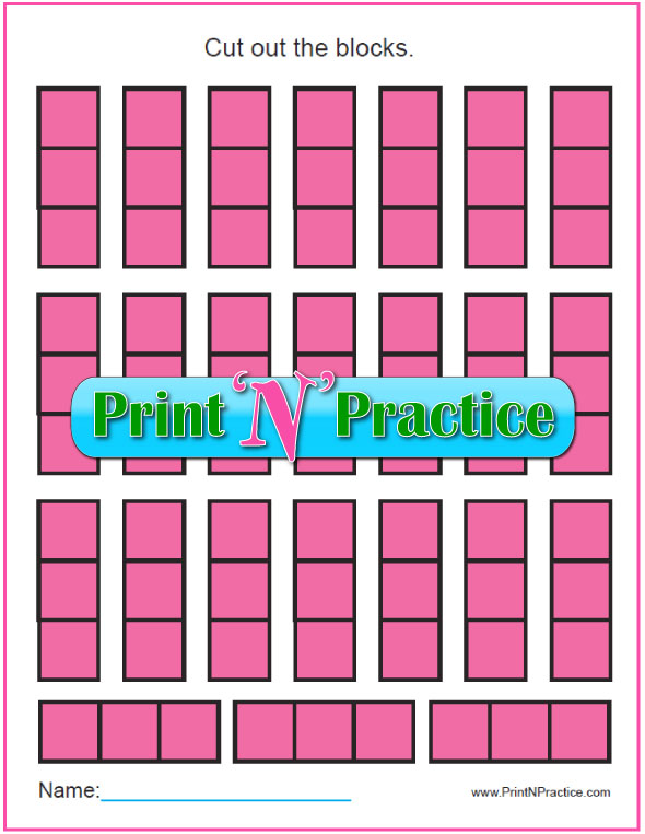 Counting By Threes Chart