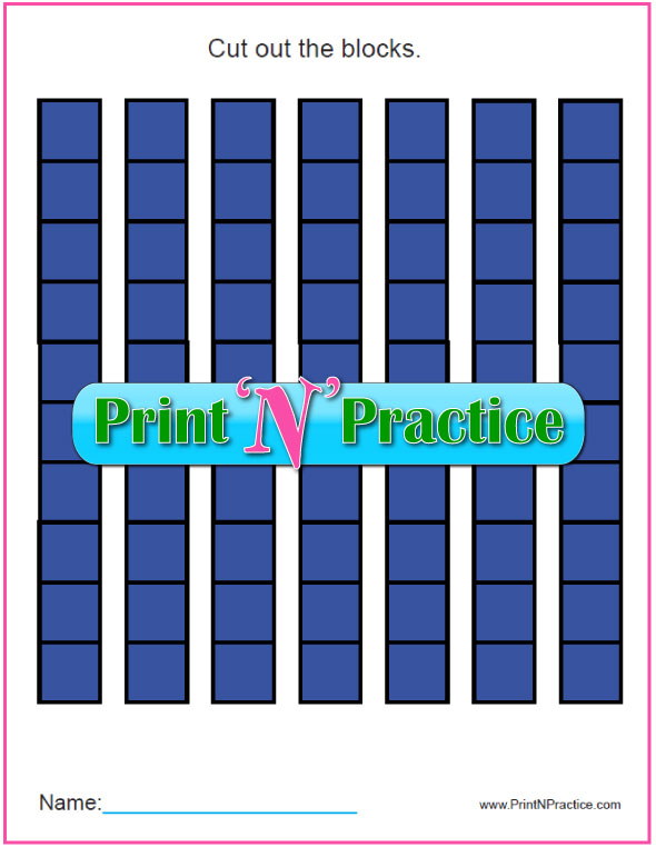 Counting Worksheets ⭐ Skip Counting and Printable Math Worksheets