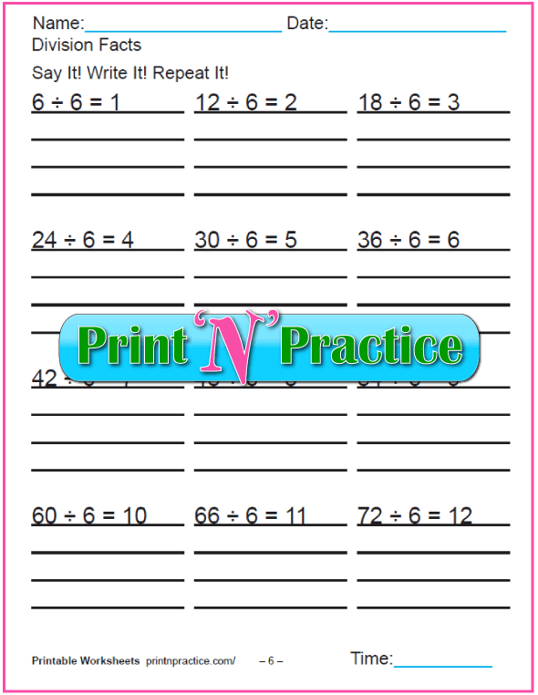 50 third grade division worksheets kids printable division practice