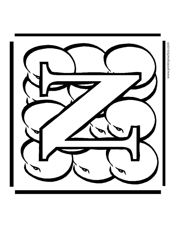 N For Nectarine Plants Alphabet Coloring