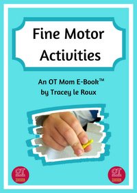 Fine Motor Activities Ebook from OT Mom Learning Activities