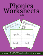 Printable Phonics Practice Worksheets