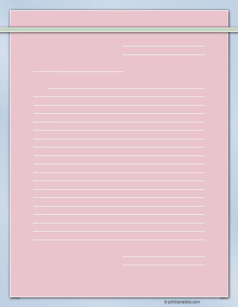 78 printable lined paper school stationery christmas writing paper