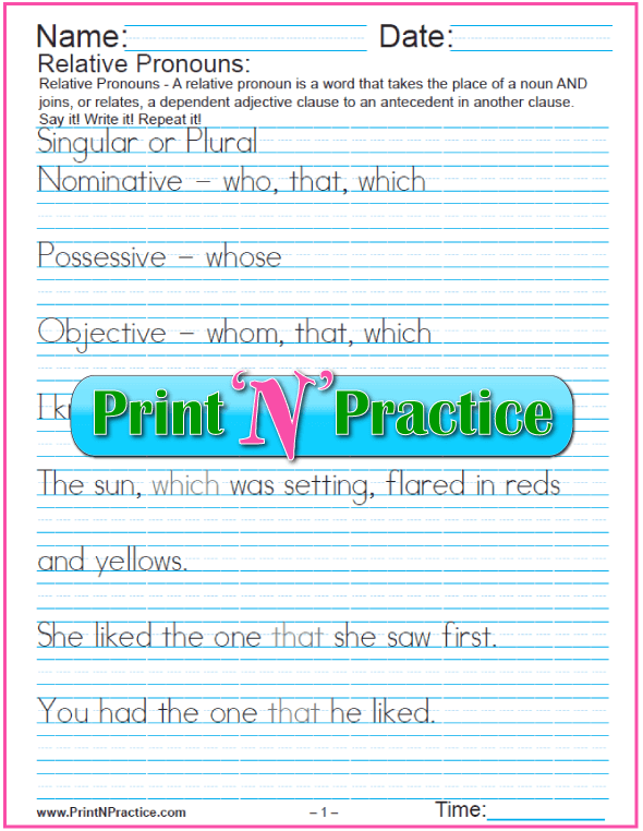 pronoun-worksheets-and-lists-of-pronouns