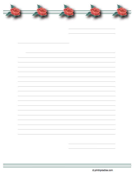 Vintage Stationery Writing Paper, Letter Size (8.5 X 11 In, 48 Sheets) :  Target