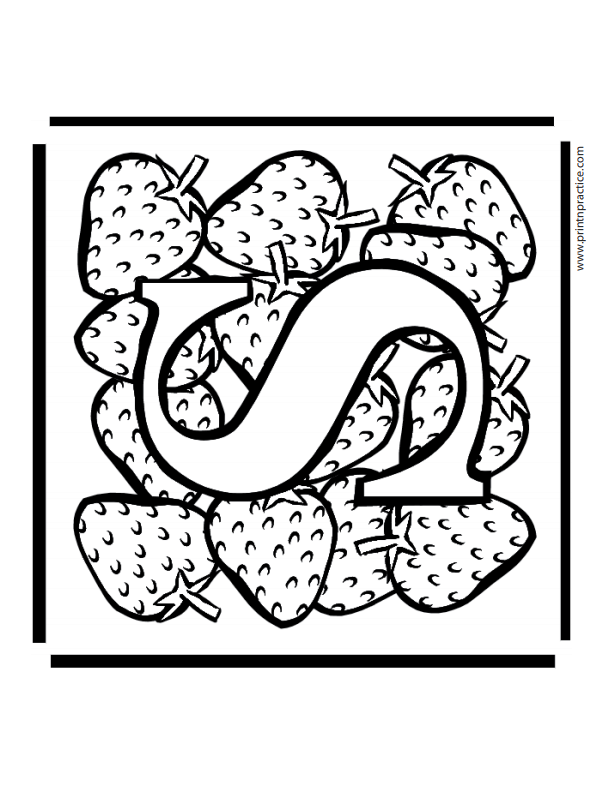 78 Alphabet Coloring Pages ⭐ ABCs Fruits & Veggies Worksheets For Kids