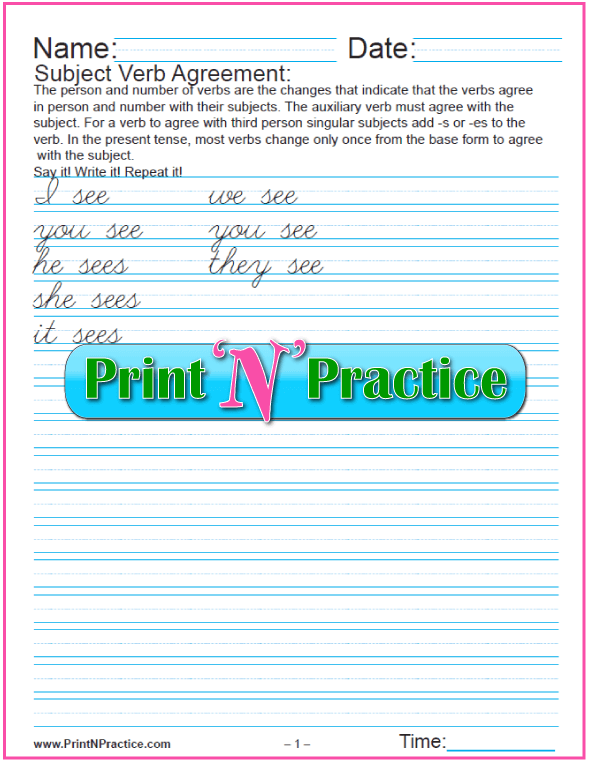 subject-verb-agreement-worksheets-person-and-number-exercises