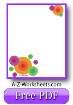35+ Printable Writing Paper ⭐ Seasonal Designs